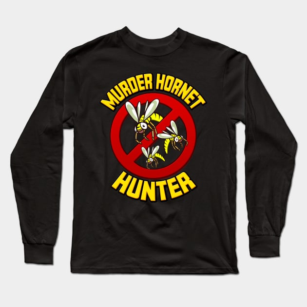 Murder Hornet Hunter Long Sleeve T-Shirt by Kdeal12